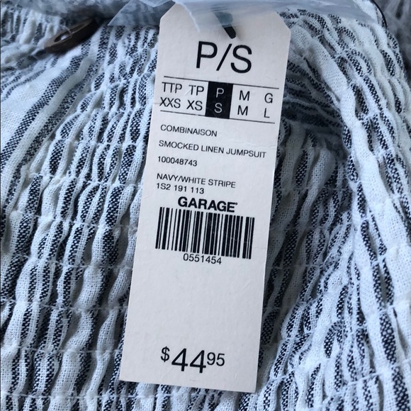 NWT garage jumpsuit (sold on curtsy) - Picture 4 of 6